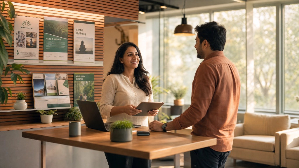 Pinch team member consulting with a client